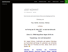 Tablet Screenshot of clodrahammer.de
